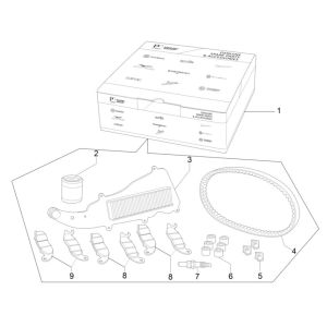 Kit di manutenzione Piaggio MP3 300 HPE/300 HPE Sport ABS Euro 5 2020-2022