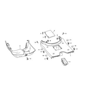 Underspoiler - Pedana Rover Fun a 4 tempi