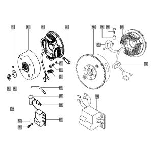 Ontsteking Tomos QUADRO EX (L0-L1)