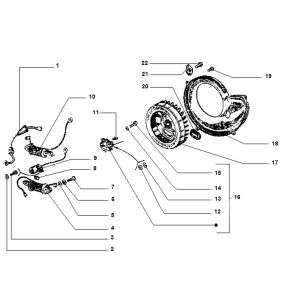 Accensione - Statore - Volano Piaggio Ciao