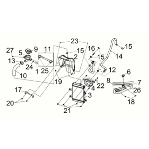 Radiator Sym Joymax Z 125i E5 2022