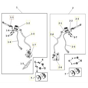 Cilindro freno - Pinza - Pastiglie freno - Sistema frenante Goccia GEV2000