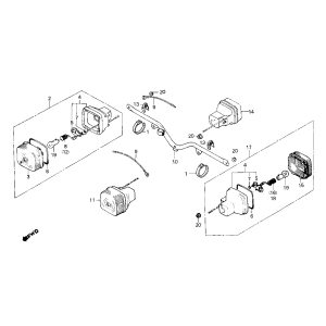 Indicatori Honda MB50