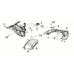 RR. fender Sym Joymax Z 125i E5 2022