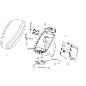 sella Niu M1 - batteria