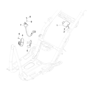 Regolatore di tensione - Bobina di accensione - Ricambi elettronici Piaggio NRG Power 50 2-stroke LC Euro 4