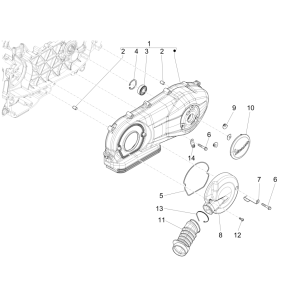Copricerchio Vespa Sprint 150 3V IE ABS Euro 3 2015