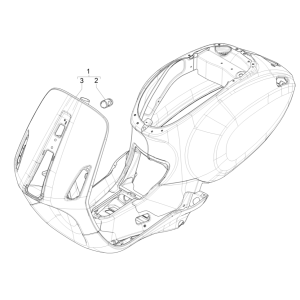 Telaio Vespa Sprint 150 3V IE ABS Euro 3 2015
