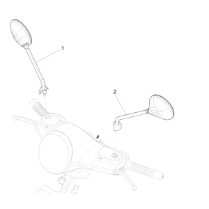Retrovisori Vespa GTS 300 Super HPE 4V IE ABS Euro 5 2020-2022