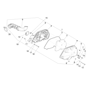 Vespa GTS 300 Super HPE 4V IE ABS Euro 5 2020-2022