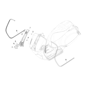 Vespa GTS 300 Super HPE 4V IE ABS Euro 5 2020-2022