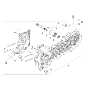 Carter Piaggio Typhoon 50 2 tempi Euro 4 2018-2020