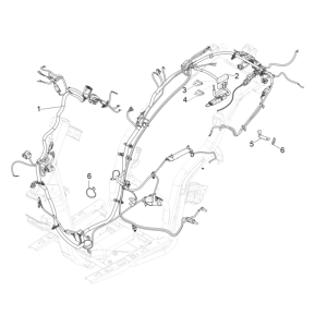 Cablaggio Piaggio Typhoon 50 2 tempi Euro 4 2018-2020