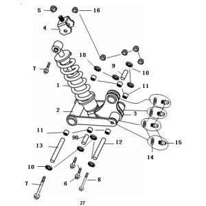 Ammortizzatore AGM Strada