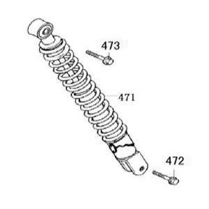 Ammortizzatore China Flash/Pico