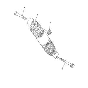 Ammortizzatore AC a 2 tempi Yamaha Neo's 50 2003-2008