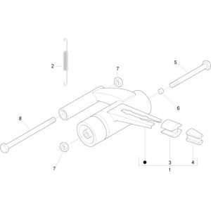 Sospensione del motore Piaggio Liberty a 4 tempi