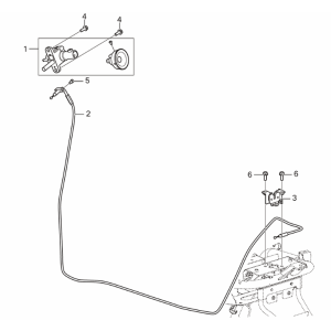 Serratura sedile Yadea Voltguard