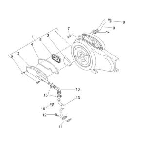 Filtro SLS Piaggio Zip 2000 4 tempi AC