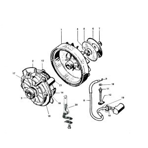 Accensione - Statore - Volano - Bobina di accensione Solex