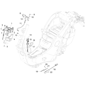 Regolatore di tensione - Relè lampeggiatore - Componenti elettronici - Vespa Elettrica 45km/h - Euro 5 2021