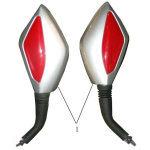 Specchietti China Touring neri