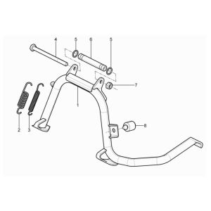 Piaggio MP3 300 HPE/300 HPE Sport ABS Euro 5 2020-2022