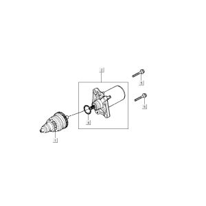 Motorino di avviamento - Bendix Kymco DJ 2 tempi argento