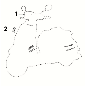 Stickers Peugeot Django 125 EFI E5 2021-2022