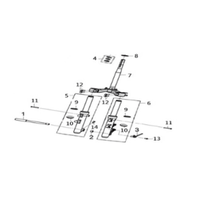 STRG. stem Sym Joymax Z 125 E4