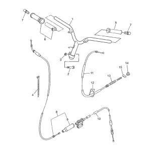 Volante Yamaha Jog-R 50 2 tempi AC