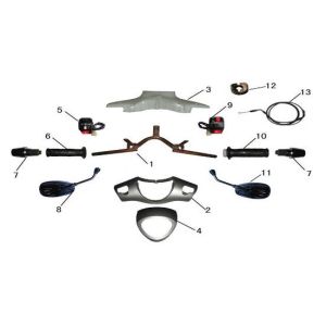 Volante - Componenti sterzo AGM GT rosa