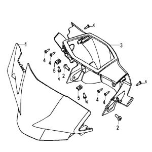 Coprivolanti generici Xor 50 2 tempi 2009 neri