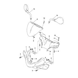 Coprivolanti Yamaha Aerox 50 2 tempi LC