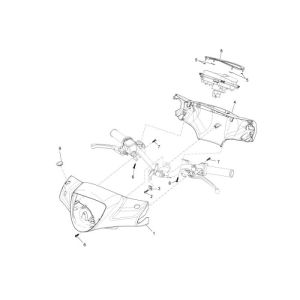 Coprivolanti Piaggio Liberty 4 tempi neri 98/a