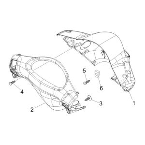 Coprivolanti Piaggio Fly 50 2 tempi AC