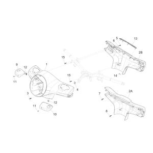 Coprivolanti per Vespa GTS 125 IE