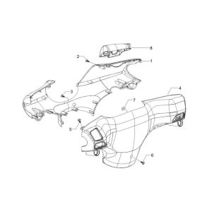 Coprivolanti Piaggio zip 2000 4 tempi AC neri 94