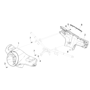 Coprivolanti Vespa GTS 125 IE ABS Euro 5 2021