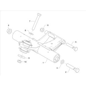 Sospensione motore Vespa Primavera 50 4 tempi IGET 3V Euro 5