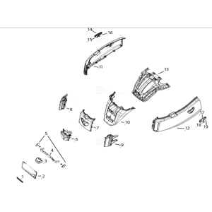 Fanale posteriore Yadea E8S