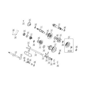 Vertanding - Overbrenging Kymco MXU 300R