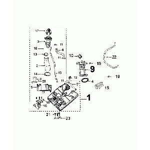 Serbatoio gas - Pompa benzina - Peugeot Django Euro 4
