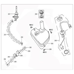Serbatoio gas - Galleggiante serbatoio - Valvola a vuoto China Grande Retro