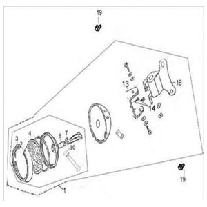 Faro China Grande Retro