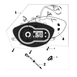 Teller Peugeot Tweet 125 V E3 2013-2017
