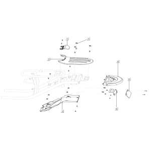 Fanale posteriore Niu serie U