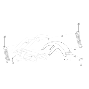 Ammortizzatore Niu serie U