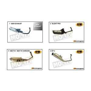 Scarico Berini Speedy 4 tempi