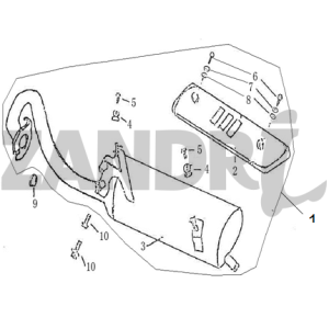 Scarico crema caffè BTC Grande Retro GT1
